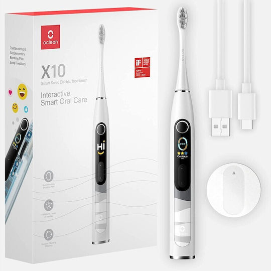 OClean X10 Smart Periuță de dinți electrică cu Temporizator Gray