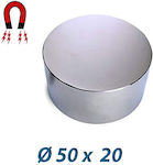 Neodymium magnet 35N cylindrical Ø50x20