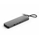 LinQ USB-C Docking Station με HDMI 4K PD Ethernet Γκρι (LQ48020)
