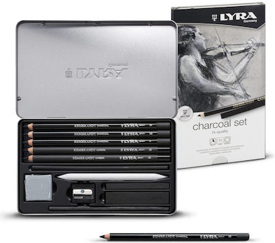 Lyra Rembrandt Set von 11 Bleistiften Schwarz