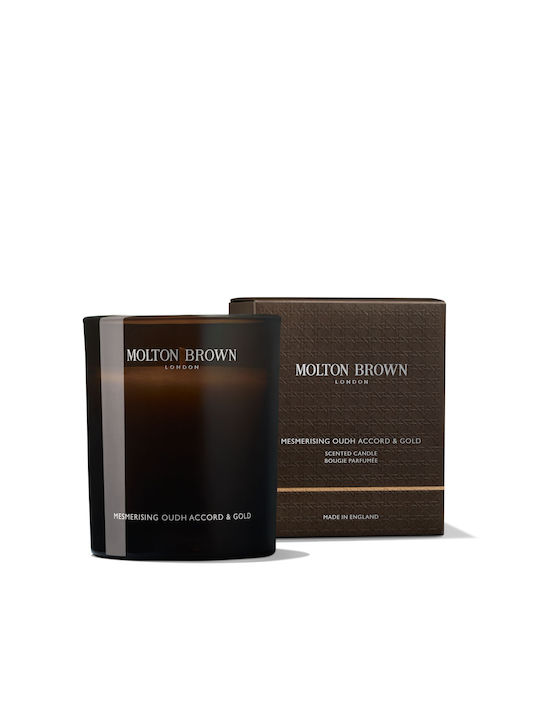 Molton Brown Aromatisches Kerze in Gefäß mit Parfüm Mesmerising Oudh Accord & Gold 190gr