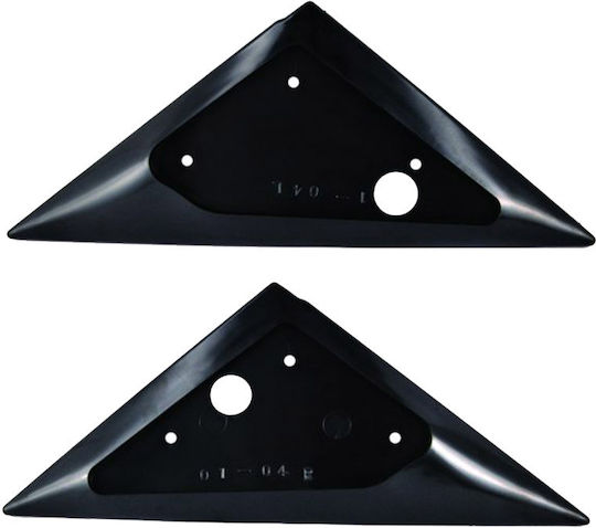 Racesport Bases Car Exterior Mirrors Honda Accord 90-93 2pcs