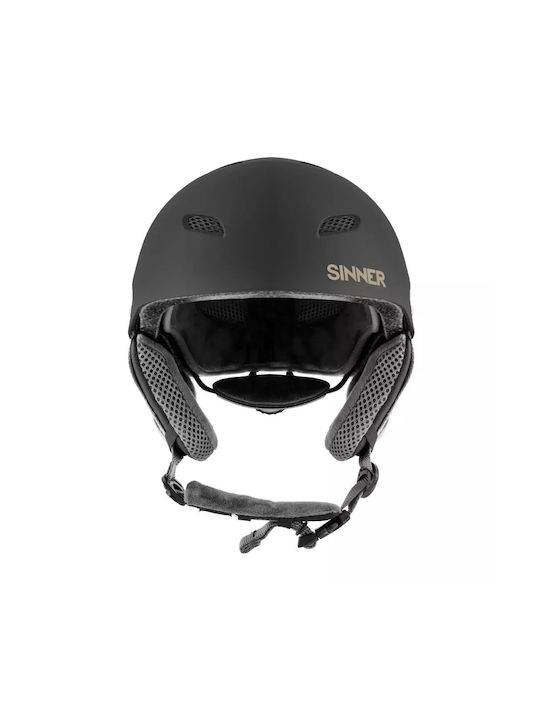 Sinner Bingham Helmet for Ski & Snowboard Black