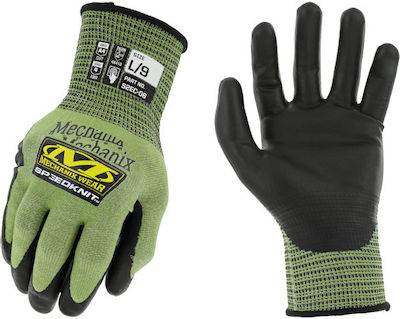 Mechanix Wear SpeedKnit Γάντια Εργασίας Πράσινα