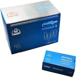 Romeo Maestri Platinum Paper Clip 50mm No.5 100pcs