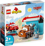 Lego Duplo Lightning McQueen & Mater's Car Wash Fun for 2+ Years