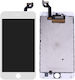 Οθόνη mit Touch-Mechanismus für iPhone 6s Plus Realme 6s (Weiß)