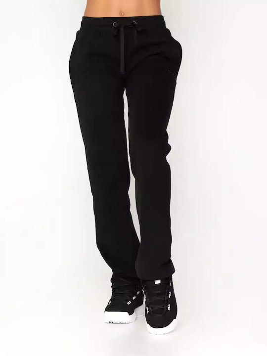 FILA Annita Pantaloni de Trening Negru