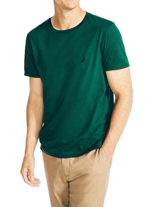 Nautica T-shirt Bărbătesc cu Mânecă Scurtă Verde