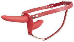 Toyz4lovers Double Enjoyment Harness με Διπλό Dildo 15cm