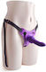 Toyz4lovers Real Safe Naughty Games Harness με Dildo 14cm σε Μωβ Χρώμα