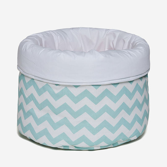 IRA Tribal Nursery Storage Basket Green