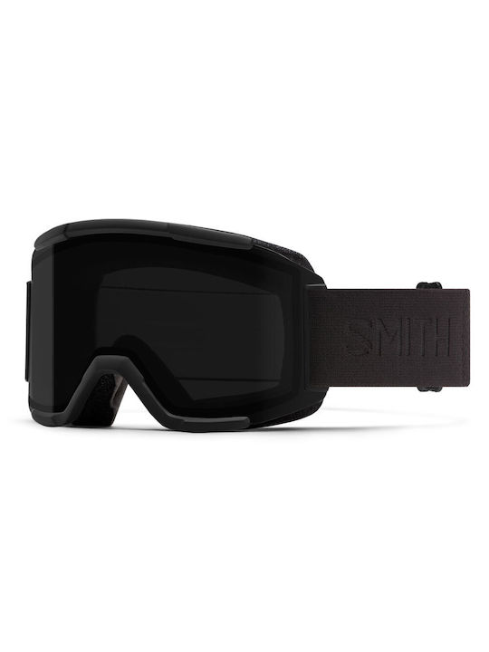 Smith Squad Ski & Snowboard Goggles Kids Black with Lens in Black Color