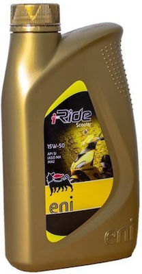 Eni I-Ride Synthetic Motorcycle Oil for Four-Stroke Engines 15W-50 1lt