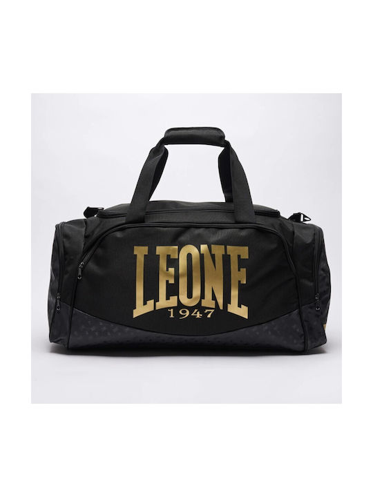 Leone Dna Duffel Τσάντα Ώμου για Γυμναστήριο Μαύρη