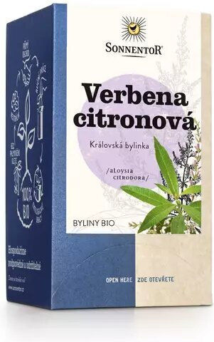 Sonnentor Lemon Verbena Λουίζα Βιολογικό Προϊόν 18 Φακελάκια 27gr