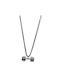 Necklace Men's Ananna Necklace Barracuda Steel Silver