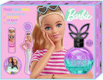 Bi-es Παιδικό Σετ Eau de Parfum Gift Set Barbie 50ml με Eau De Parfum 50ml & Lip Balm & Sticker & Keychain