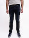 Men's Jeans Pants Elastic with Regular Fit Navy Blue