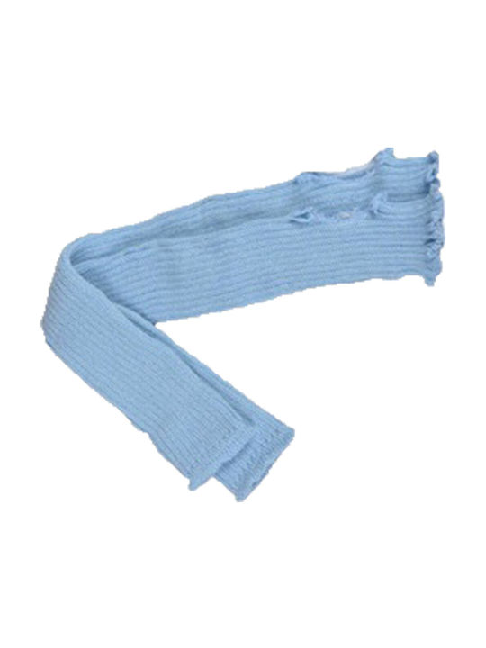 Ghetre tricotate SHEDDO în culoare albastră 40cm