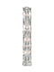 Maytoni Puntes Floor Lamp H126.5xW20cm. with Socket for Bulb E14 Silver