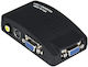 Convertor VGA Feminin În S-Video / VGA Feminin Argintiu 1 Bucată CVT-751/RCA