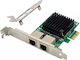 Powertech Wired Gigabit (1Gbps) Ethernet PCI-e Card