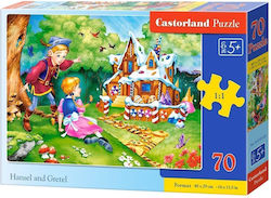 Kinderpuzzle Hansel Gretel für 5++ Jahre 70pcs Castorland