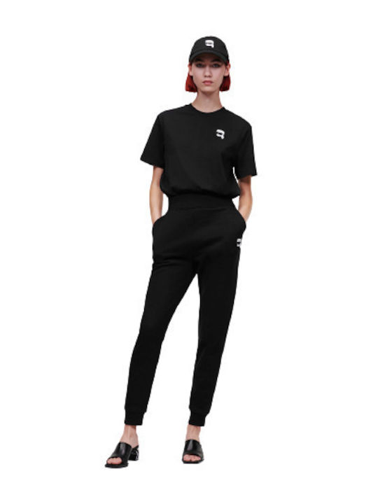 Karl Lagerfeld Women's Jogger Sweatpants Black