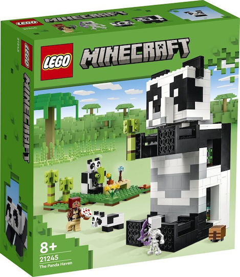 LEGO Minecraft The Panda Haven pentru 8+ ani Ani 21245 | Skroutz