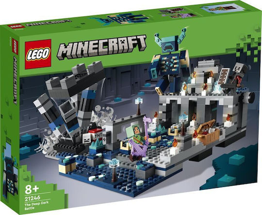 LEGO Minecraft The Deep Dark Battle για 8+ Ετών 584τμχ