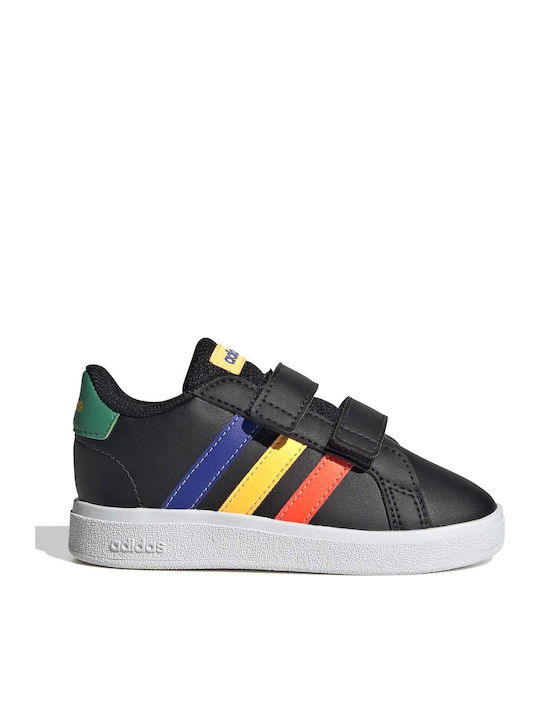 Grand Court GRAND COURT 2.0 Kids Sneakers with Scratch Black