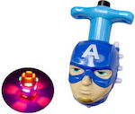 Spin Toy Electric Spinning Top Blue Hero