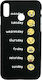 Huawei Back Cover Silicone Eco Emoji Week (Huawei P20 Lite)