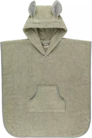 Bibs Baby Poncho Hooded Towel 56x60cm