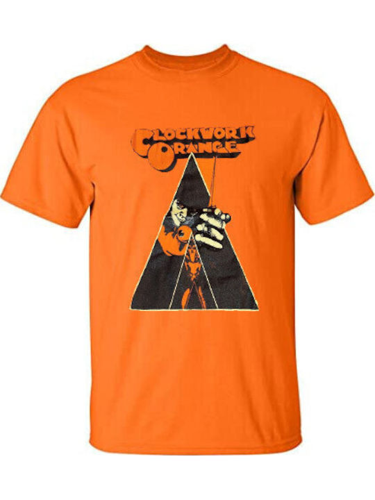 PCMerch A Clockwork Orange Cover T-shirt Orange CLCW567-BRDTS-L