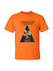 PCMerch T-shirt A Clockwork Orange Cover σε Πορτοκαλί χρώμα