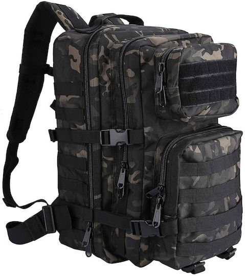 AGVpro Mcan Tactical Backpack Militärischer Rucksack Rucksack aus Polyester Multicam Camo Green 45Es