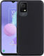 Umschlag Rückseite Silikon Schwarz (TCL 405)