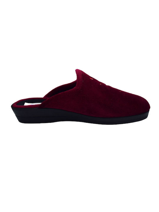 Dicas Anatomic Women's Slippers In Burgundy Colour