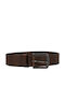 Seine Men's Belt Leather Brown