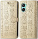 Cat and Dog Wallet Δερματίνης Χρυσό (Realme C33)