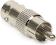 Tele Μετατροπέας RCA male σε BNC female 1τμχ AA-007