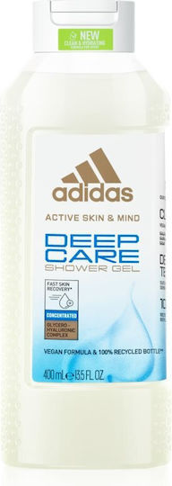 adidas Deep Care Bubble Bath Gel with Hyaluronic Acid Moisturizing 400ml