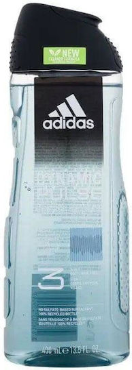 adidas Dynamic Pulse Bubble Bath Gel for Men 3in1 400ml