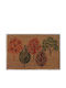 Etoile Entrance Mat made of Coir with Anti-slip Backing Beige 43x73cm