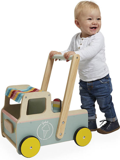 Janod Eiswagen Autos für 12+ Monate Hellblau