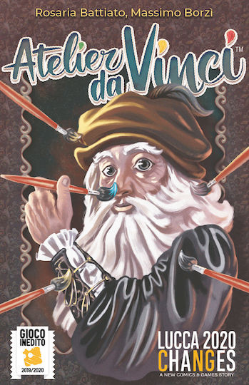 Board Game Atelier daVinci for 2-5 Players 8+ Years Old (EN) Da Vinci Games