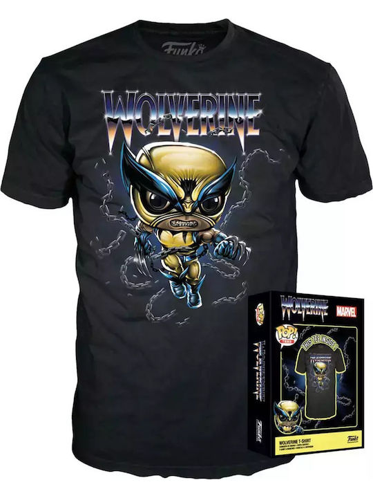 Funko Pop! Tees Marvel: X-Men - Wolverine (L) -...