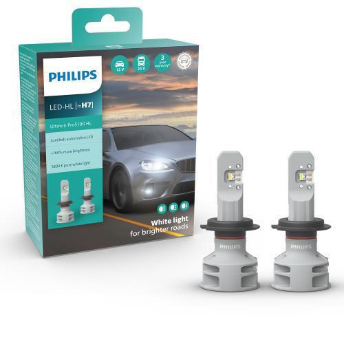 PHILIPS Ultinon Pro 3021 H7 Headlight Car LED (12 V, 18 W) Price